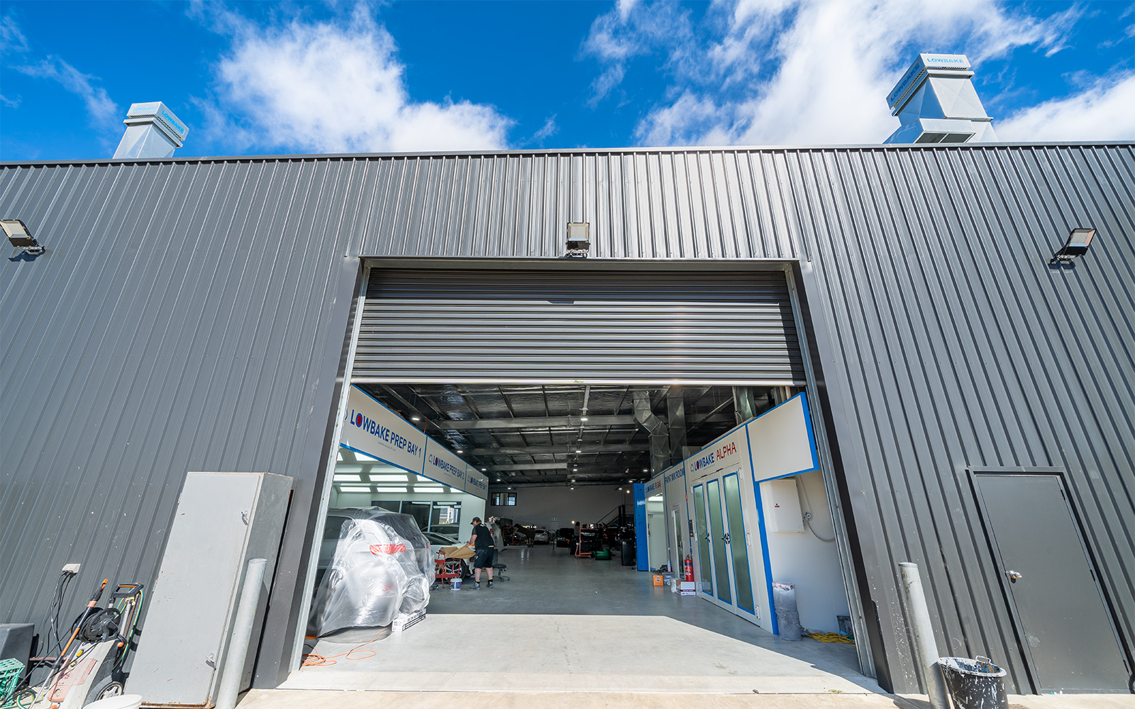 Gisborne Smash Repairs combined showroom and